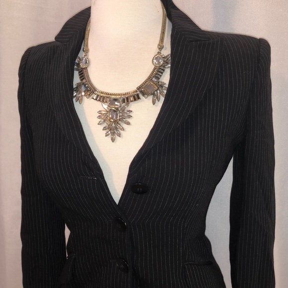 Vintage Pinstripe Armani Blazer - Picture 1 of 4